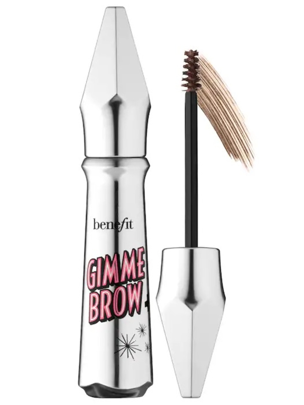 Benefit Gimme Brow+ Brow Volumizing Fiber Gel 3 neutral light brown NWT